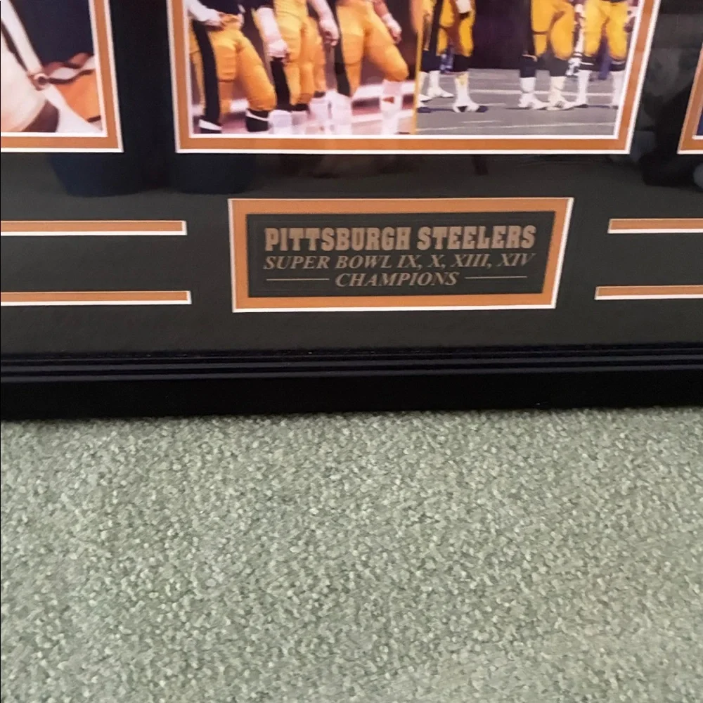 Steelers Championship Framed Photo Collage - Picture 3 of 6